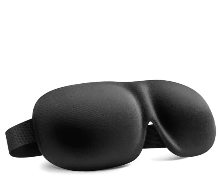 Black Sleep Mask by smoothe